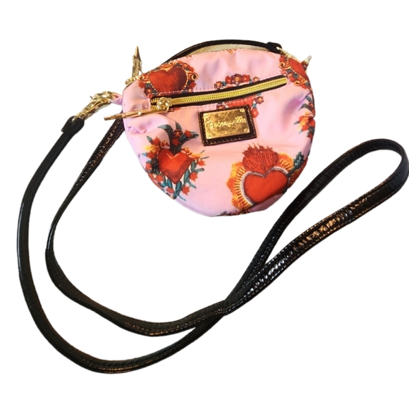 Betsey Johnson Handbags - Betsy Johnson Bag Crossbody Pink Heart Purse Womens